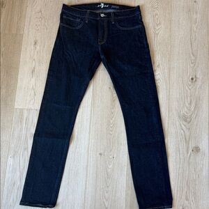 7 For All Mankind Men’s Slim Straight Jeans - Paxton